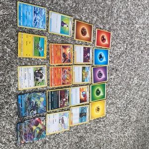 50 mix Pokémon cards, no duplicates.